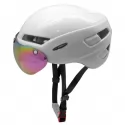 Factory price time trial bike helmet cool road racing helmet with magnetic visor