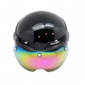 Factory price time trial bike helmet cool road racing helmet with magnetic visor