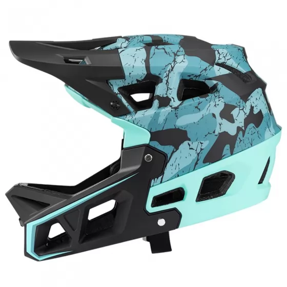 Customizing Outdoor Full Face MTB Helmet Mountain Bike Helmet for Kids Adults