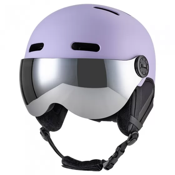 Factory Hot Selling OEM Helmet Ice Skating Snow Board Ski Helmet with Glasse with Goggles