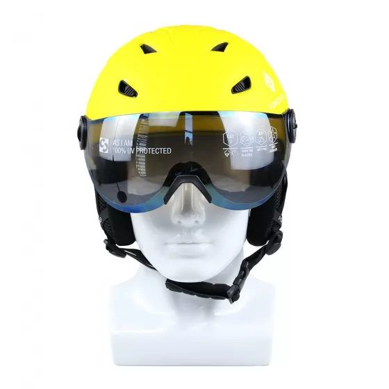 Modern Style Design Hard Material Helmet Magnetic Goggles Buckle for Ski Snow Sport