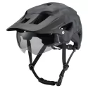 CE&Cpsc Certificated Mountain Bike Helmet MTB with Magnetic PC Goggle