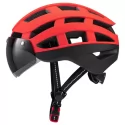 Road Bike Helmet Sport Safe Helmet Bicycle Helmet with LED Light&Magnetic Goggle