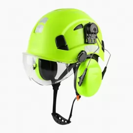 Vented standard safety helmet construction industrial abs safety helmet with CE ANSI