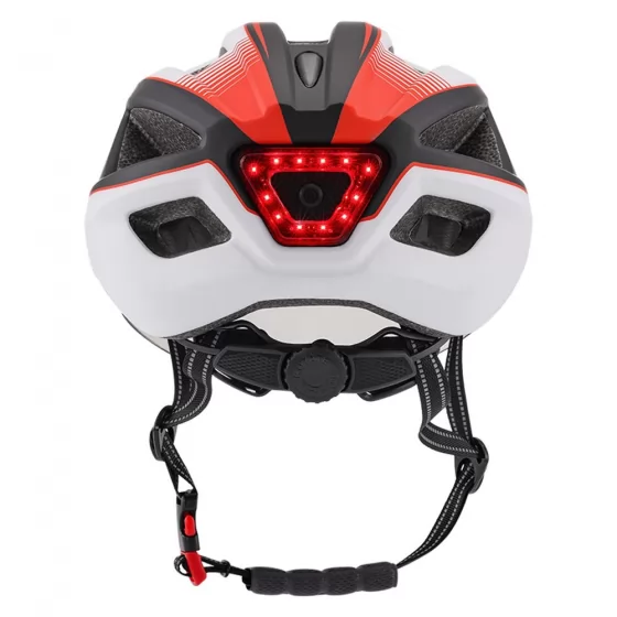 Outdoor Sports Bicycle Helmet with Rear LED Lights Magnetic Goggles Bike Riding Helmet