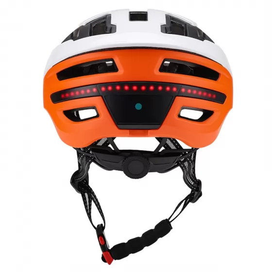 CE Cpsc Certified Riding Bike Cycling Helmet Smart Turn Signal Back LED Light