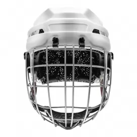 Senior Ice Hockey Helmet Full Face Protection Combo Ice Hockey Helmet Player Helmet with 3D Printed Liner A3 Steel cage