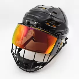 High Quality Two-in-One Ice Hockey Helmet with detachable Visor and Cage for Hockey Players