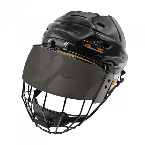 High Quality Two-in-One Ice Hockey Helmet with detachable Visor and Cage for Hockey Players