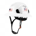 Construction hard hat MSA Full Brim Safety Helmet with ANSI