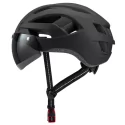 China Manufacture CE Cpsc Certified Road Riding Bike Helmet Bicycle with Magnetic Goggle