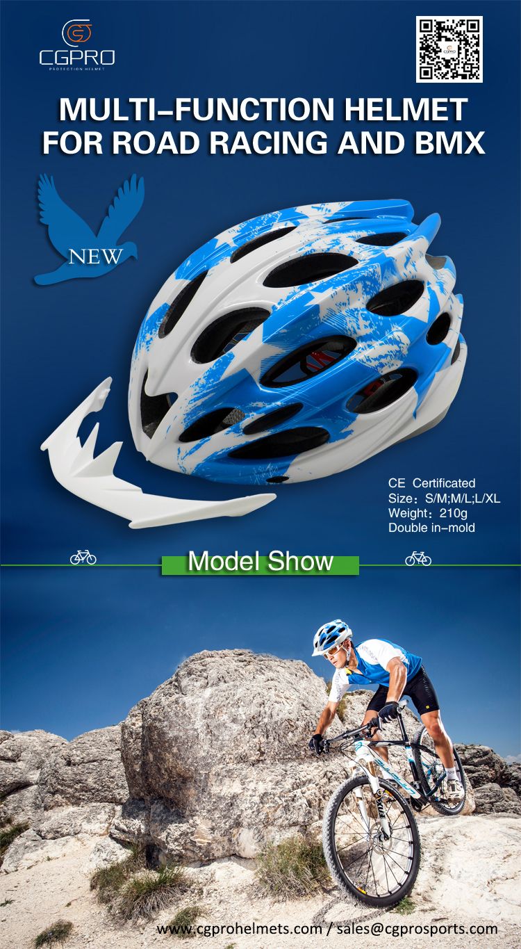 OEM Manufacture Durable PC EPS in-Mold Best Road Bike Cycling Helmet Men Adults