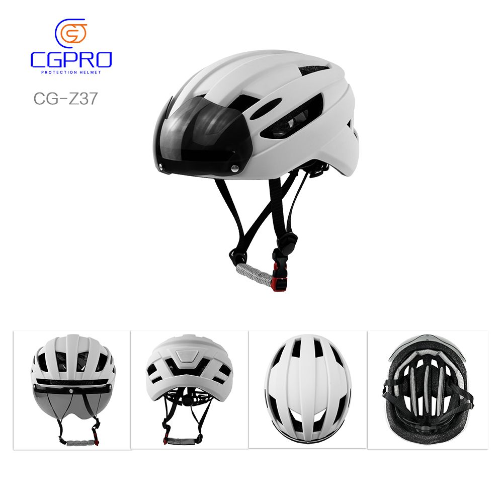 Rear LED Light Fashionable Road Riding Helmet for Protection Cycling