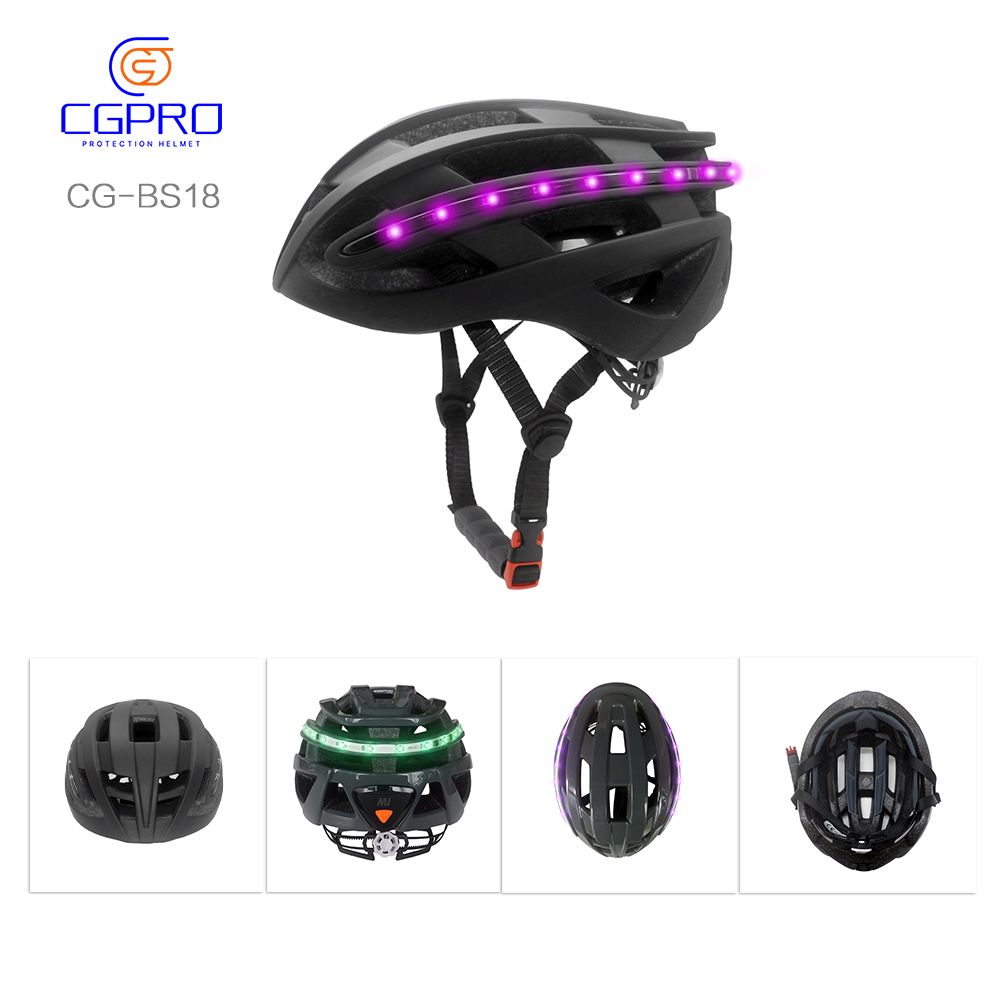 Intelligent Smart Bicycle Helmets LED Bike Electric Outdoor Sports Cycling Helmet