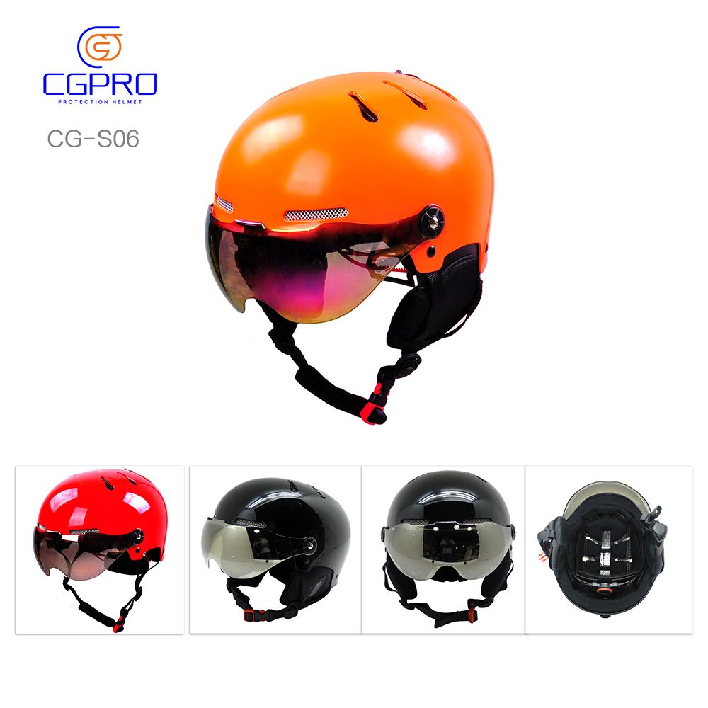 Ski Snowboard Visor Open Close Ventilation System Helmets Mens Womens Youth