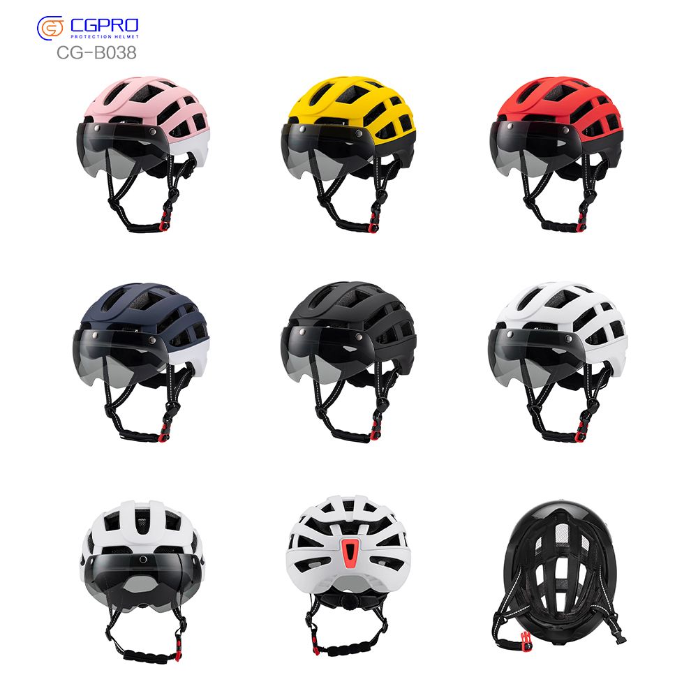 Road Bike Helmet Sport Safe Helmet Bicycle Helmet with LED Light