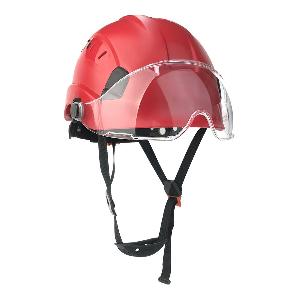 ABS height safety helmet ansi z89.1 construction hard hat helmet with visor