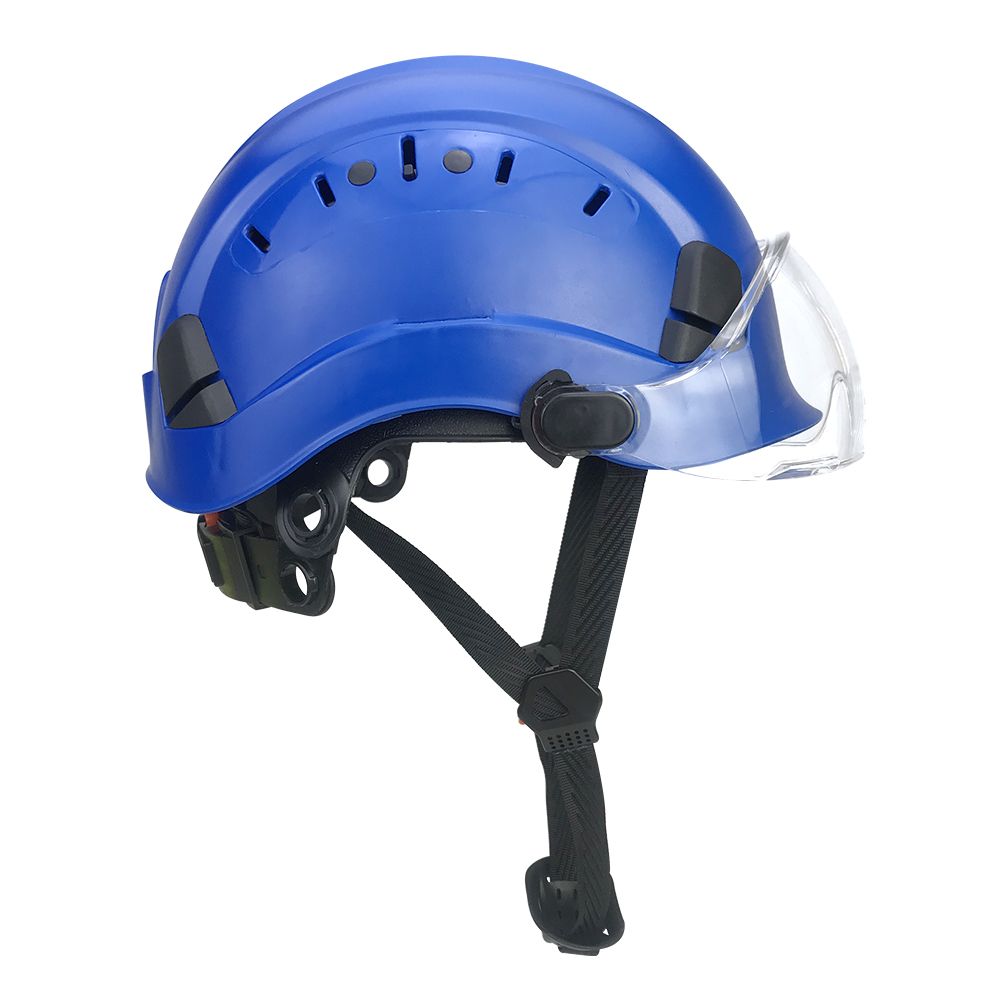 ABS height safety helmet ansi z89.1 construction hard hat helmet with visor