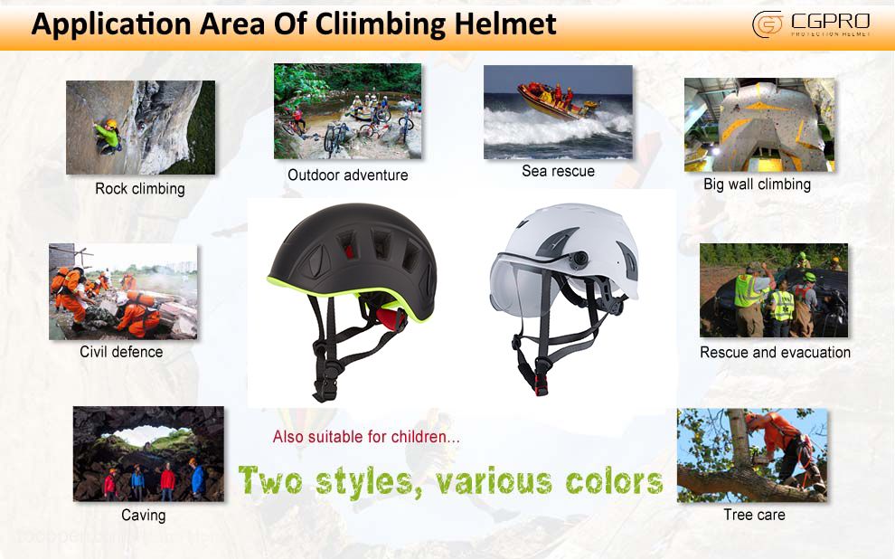 M6 Safety Casco Manufacturer Rock Climbing Helmet CE PPE Safety Helmet for Work at Height