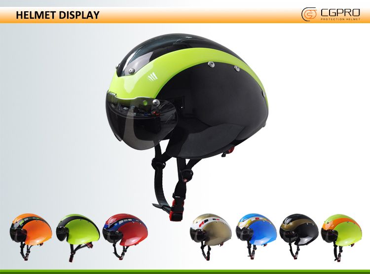 Factory Aero Time trial bicycle helmet CE certified TT bike helmet triathlon cycling helmet for sale